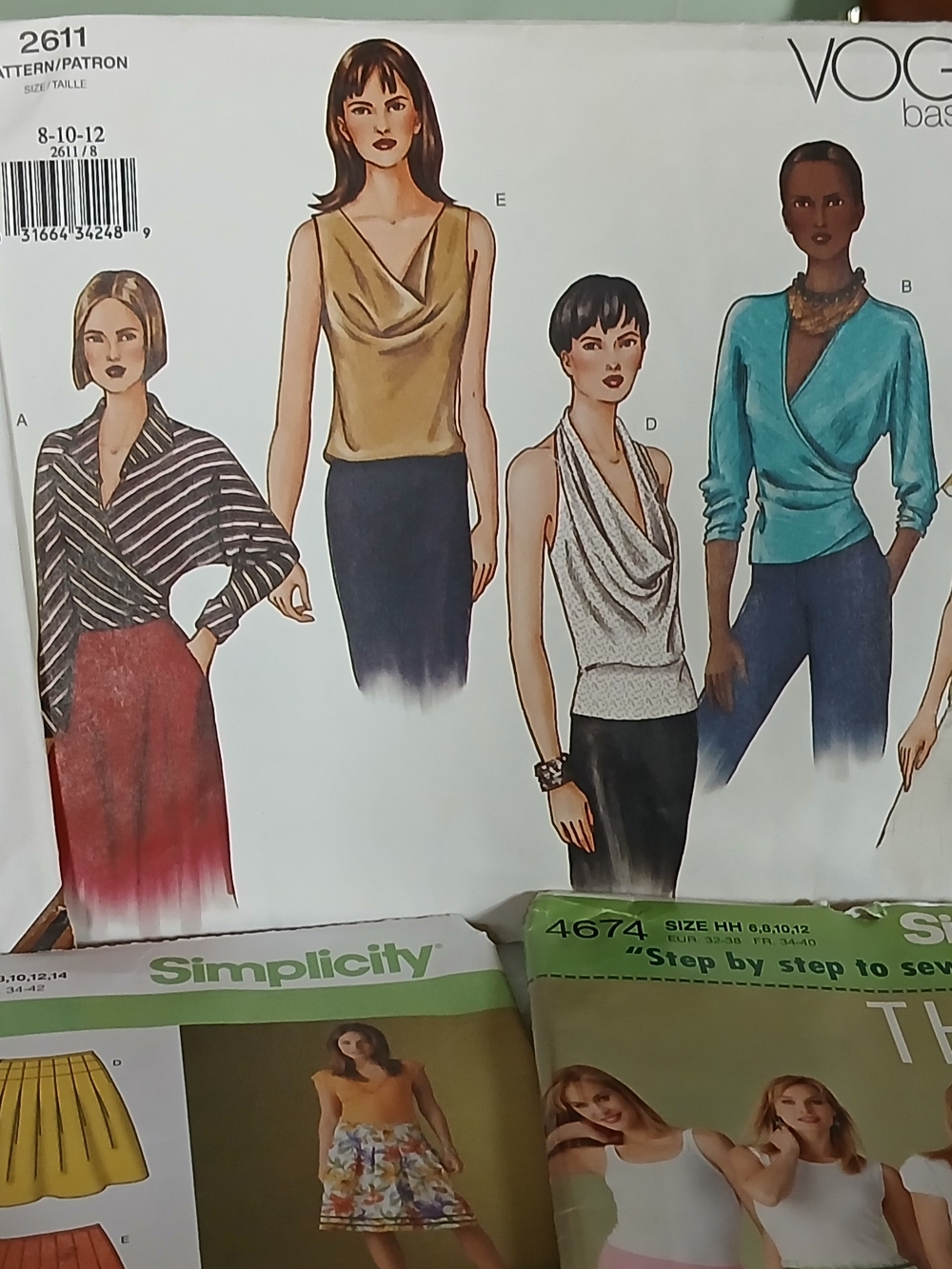 5 Sewing Patterns Ladies Clothing
